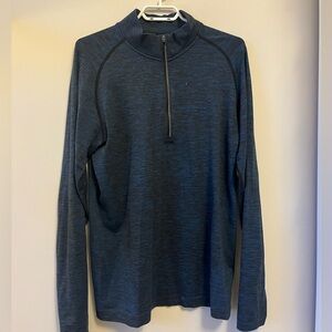 Lululemon Athletica Navy Quarter-Zip Pullover